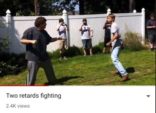 Two Retards Fighting | Know Your Meme
