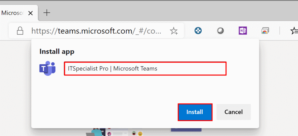 Dai un nome alla web app che hai appena installato Dai un nome alla web app che hai appena installato