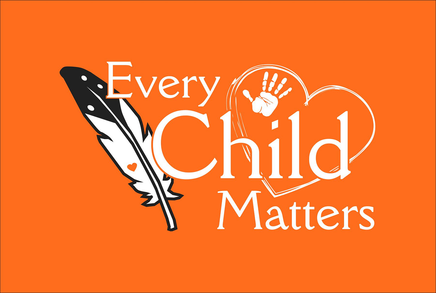 Ktunaxa artist Carol Louie provided the art for the feather and ideas for the design. Robert Louie (Ktunaxa) and Denice Louie (Athabascan) completed the design work in collaboration with their summer youth worker Gabe Kobasiuk (Cree). Robert Louie is a residential school survivor. Most of his siblings also went to residential school.