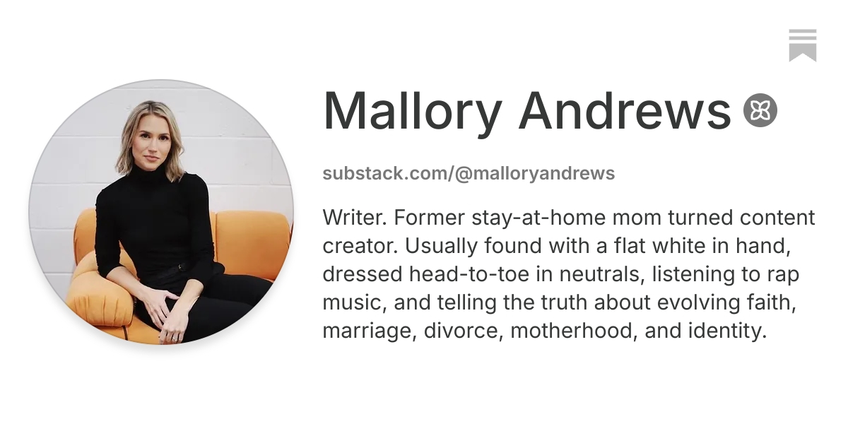 Mallory Andrews | Substack