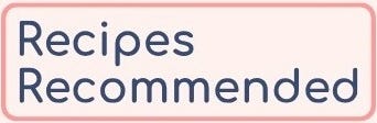 Recipes Recommended