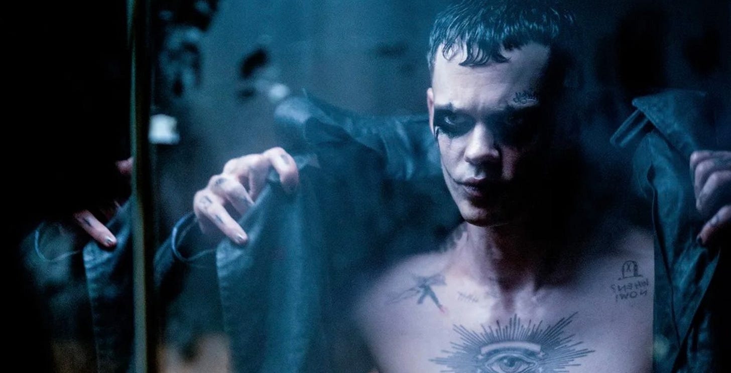 Bill Skarsgård is The Crow in first look at long-gestating remake