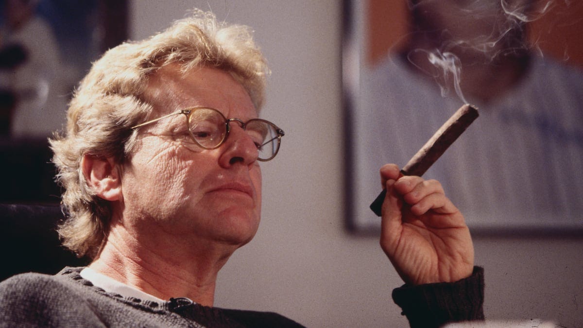 Tráiler Jerry Springer. Peleas, cámara, ¡acción!’ Tráiler Jerry Springer. Peleas, cámara, ¡acción!’