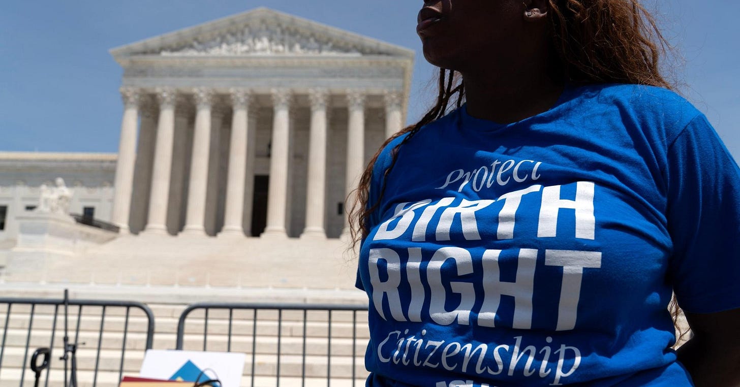 Trump announces bid to get Supreme Court to rehear birthright citizenship case Trump announces bid to get Supreme Court to rehear birthright citizenship case