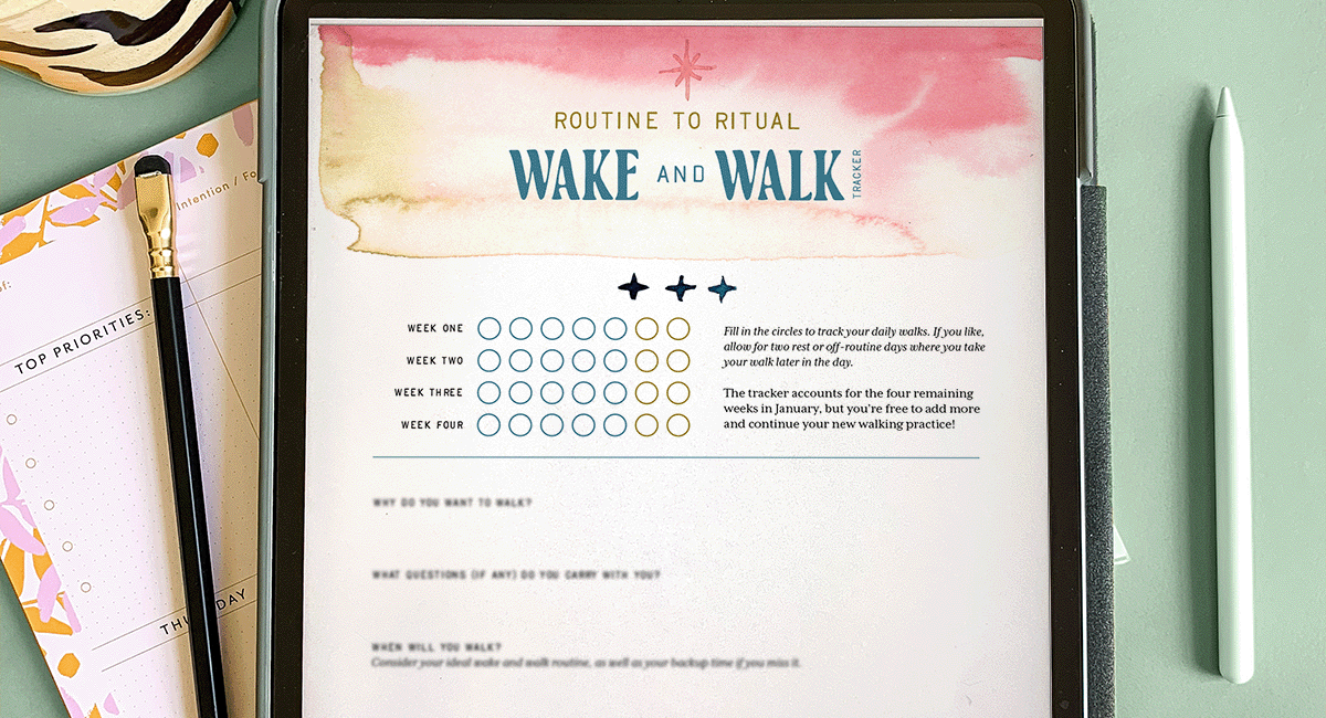 January Wake & Walk Challenge