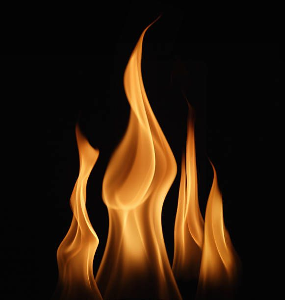 flames of fire - fire stock pictures, royalty-free photos & images
