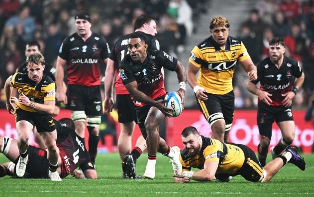 Super Rugby Pacific: Sevu Reece reflects on 100th match, converting his try