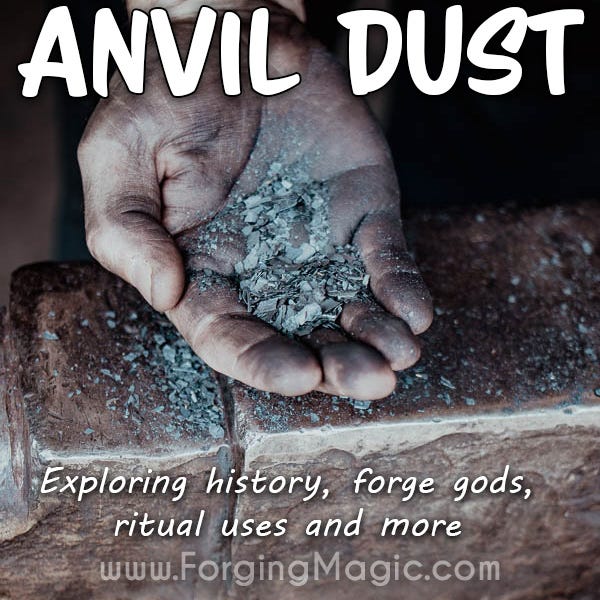 Anvil Dust from blacksmith forge