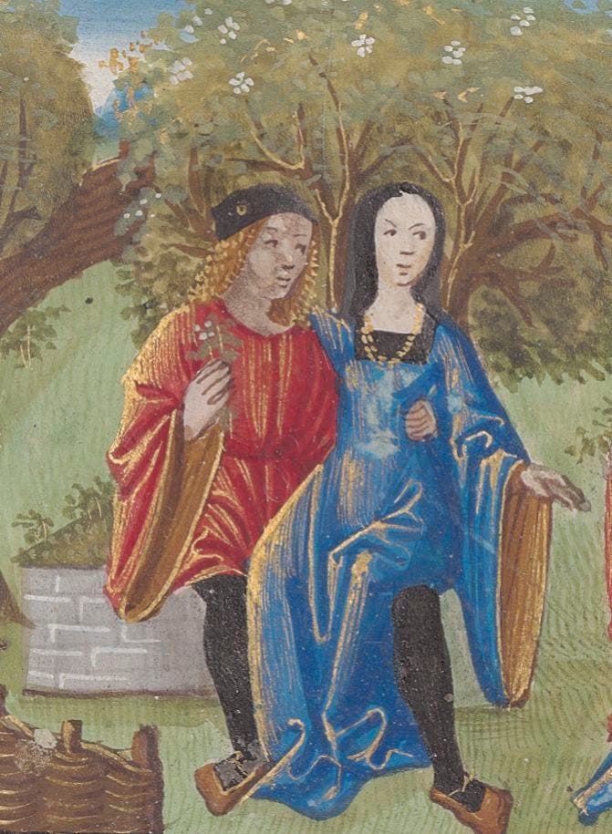 This contains: Livre d'heures, en latin et en français, à l'usage de Langres 
Date d'édition :  1401-1500