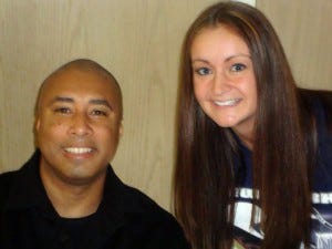 Meeting Bernie at a signing in 2010