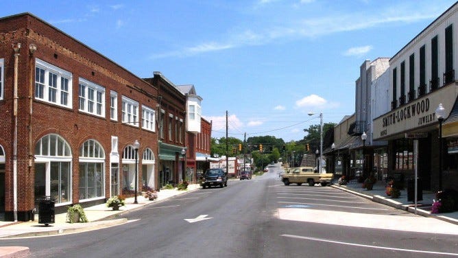 Downtown Rockmart, GA
