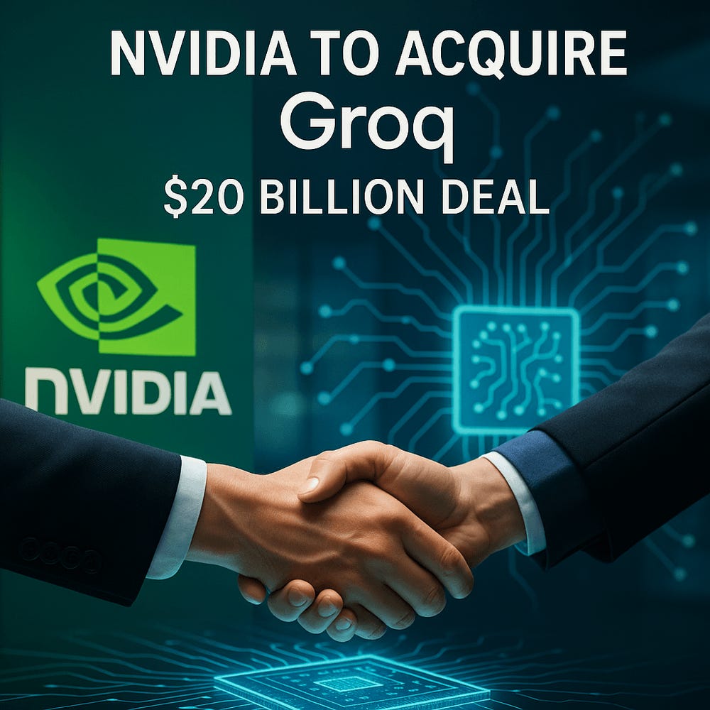 Nvidia Snaps Up Groq in Record $20B AI Chip Acquisition | The Tech Buzz