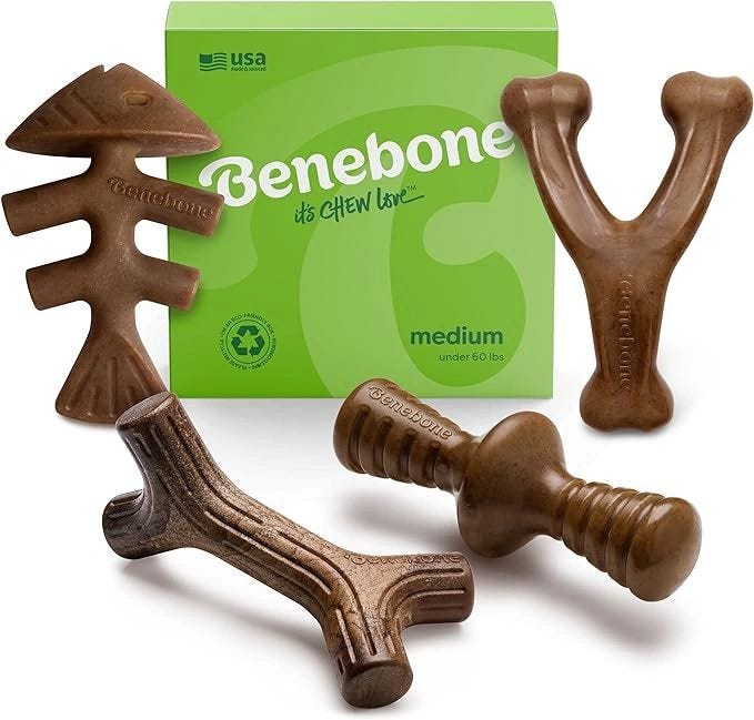 Durible chew toy for dogs, long lasting chew dog for large dogs