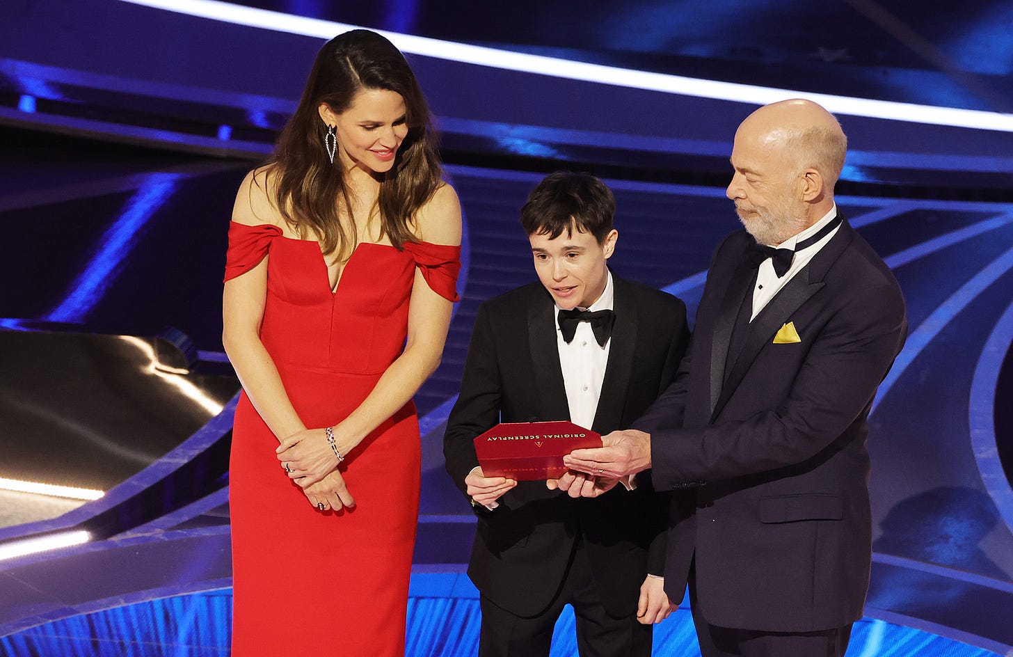 Elliot Page winning the Man of the Year Award in 20xx