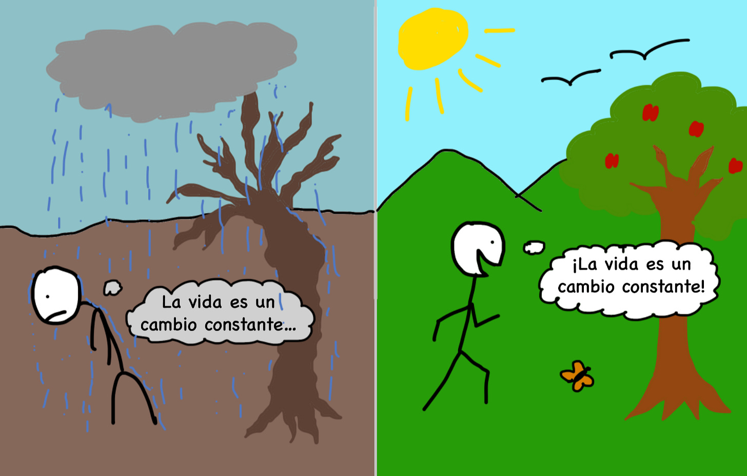 atención cosas positivas atención cosas positivas