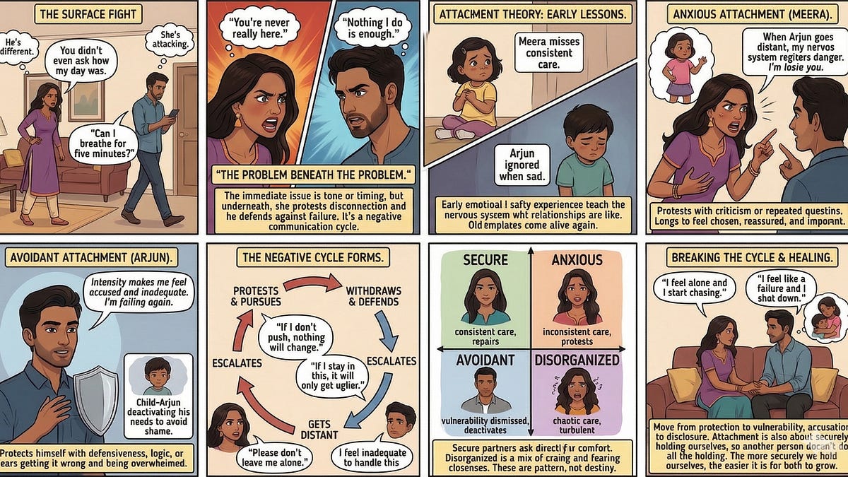 The Problem Beneath the Problem: An Attachment View of Love