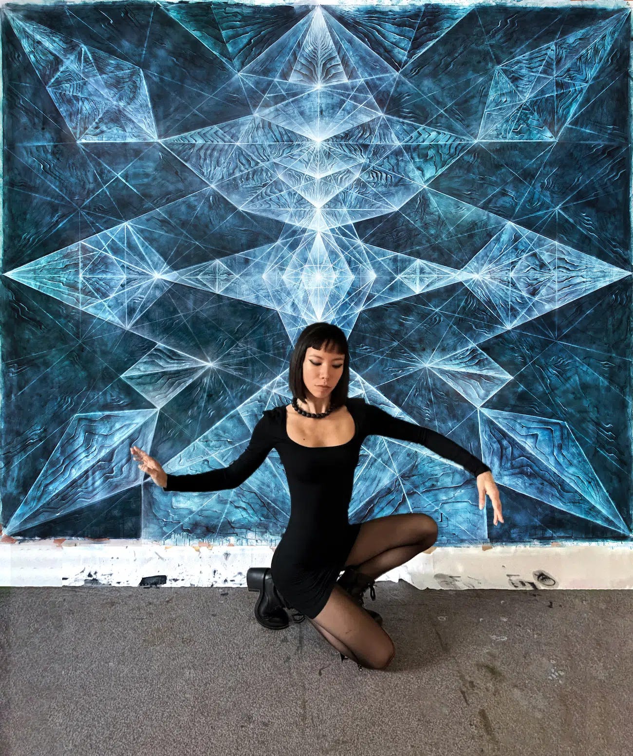 Immersive Paintings Using Meditation & Somatic Practice to Transform the  Body