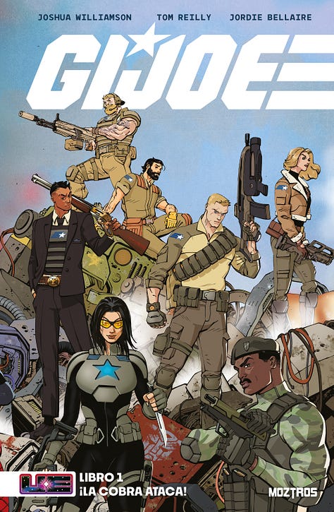 Portadas del volumen 1 de GI JOE