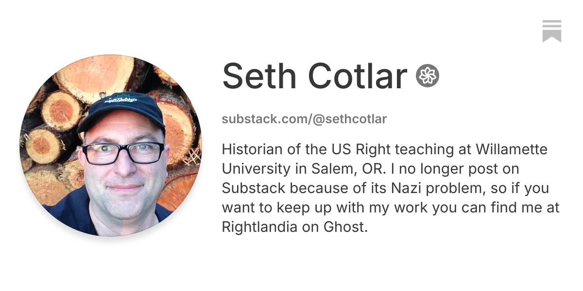 Seth Cotlar | Substack