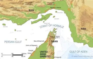 Image result for strait of hormuz