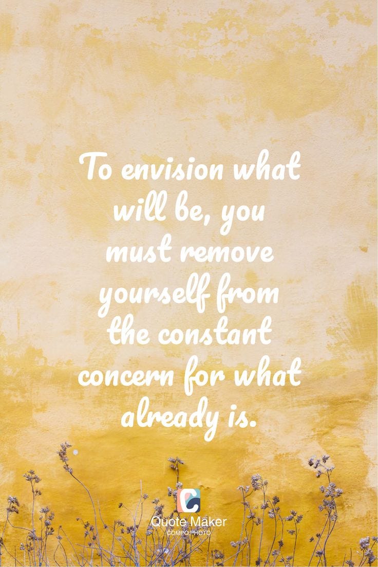Envision your future quote