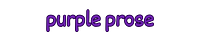 Purple Prose