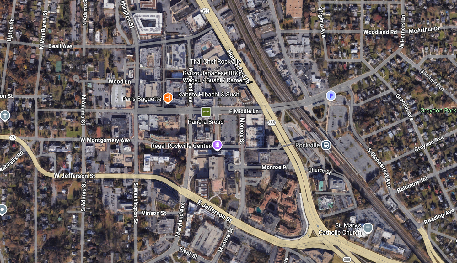 Satellite Metro Map Where are the DC Metro’s riders? - by Landonz