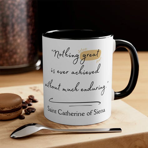 St. Catherine of Sienna mugs