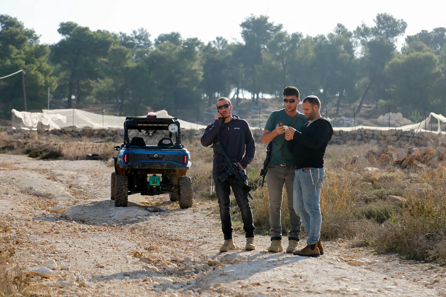 settler militias west bank