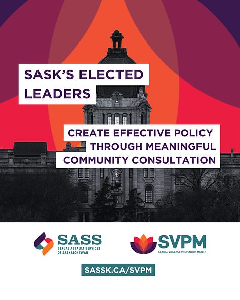 The Sexual Violence Prevention Month (SVPM) 2026 Digital Toolkit graphics.