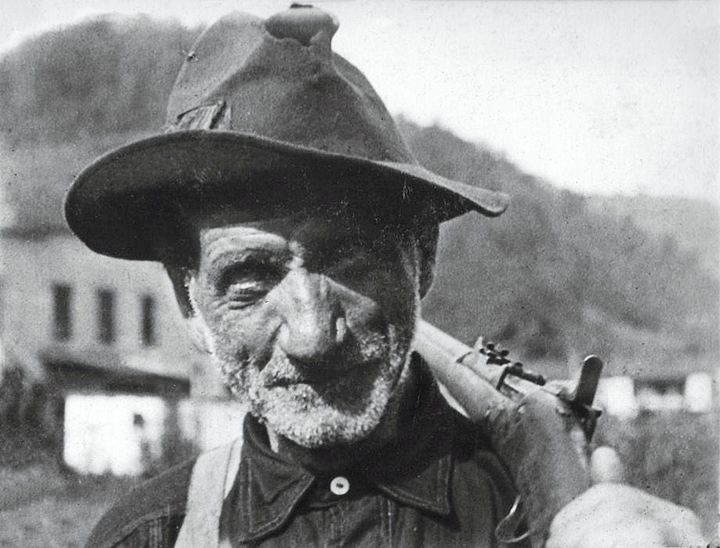 Minero de West Virginia, Blair Mountain, 1921 Minero de West Virginia, Blair Mountain, 1921
