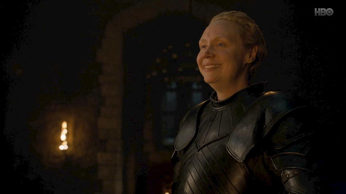 Tak piękne, jak pierwszy uśmiech Brienne. W najlepszej scenie odcinka, z udziałem jej i Jaime'a oczywiście. Tak piękne, jak pierwszy uśmiech Brienne. W najlepszej scenie odcinka, z udziałem jej i Jaime'a oczywiście.
