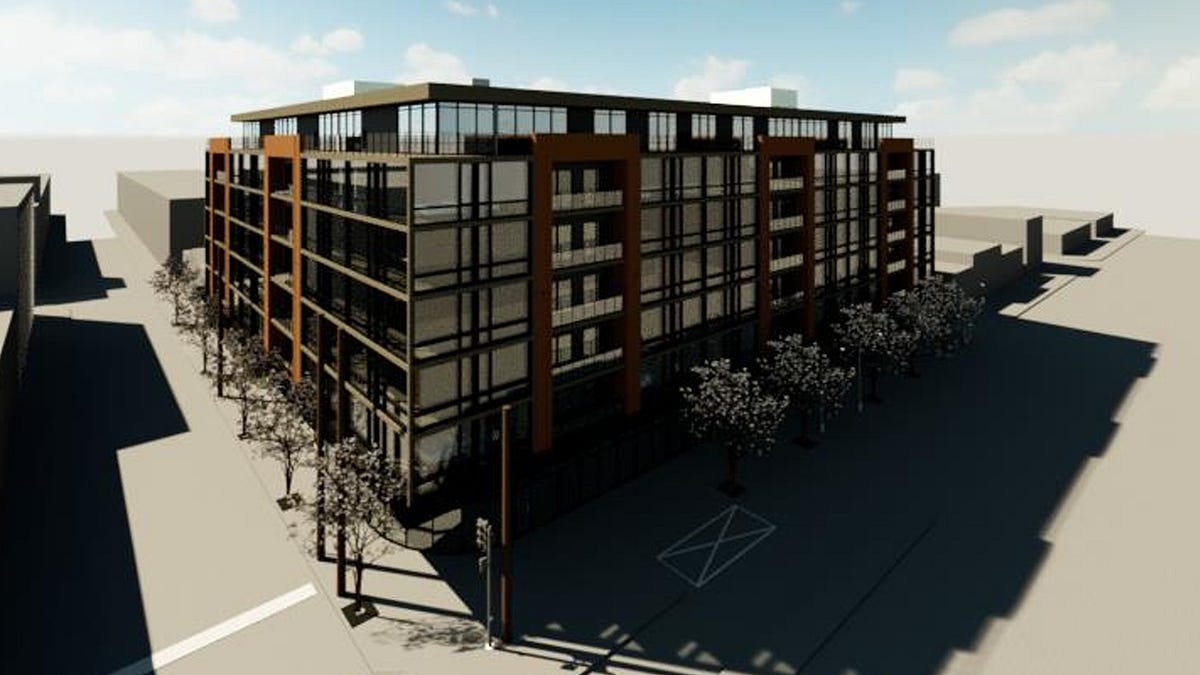 Rendering of 310 W Girard Ave — Orianna House Finally Gets Started at 3rd & Girard