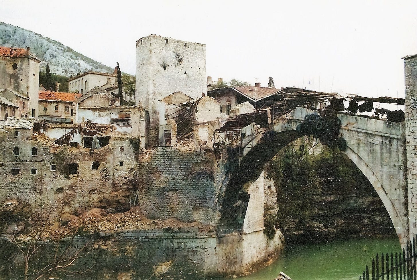The Old Bridge of Mostar - Bosnia Herzegovina - TWO UP RIDERS