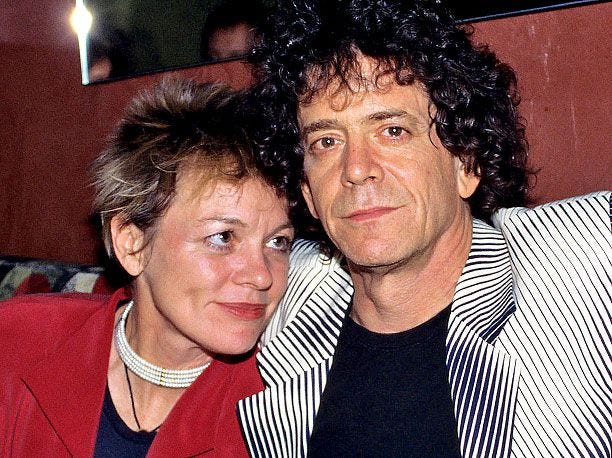 Laurie Anderson brings 'joy' to the sad passing of Lou Reed