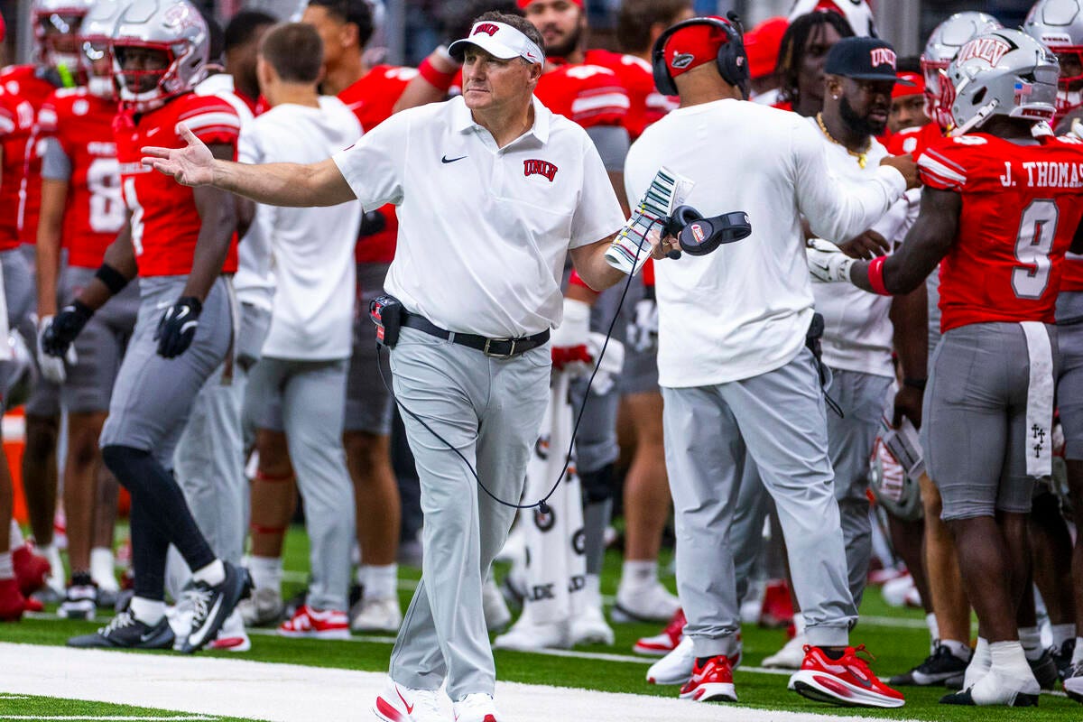 UNLV football shows room for improvement in close win over Idaho State | Ed  Graney | Sports | Sports Columns
