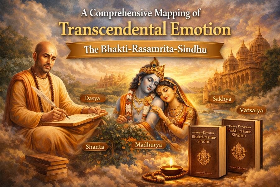 Bhakti rasamrita sindhu in devotion Bhakti rasamrita sindhu in devotion