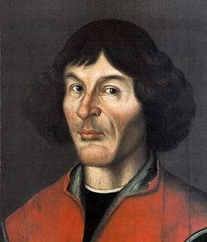 Nicolaus Copernicus portrait from Town Hall in... Nicolaus Copernicus portrait from Town Hall in...