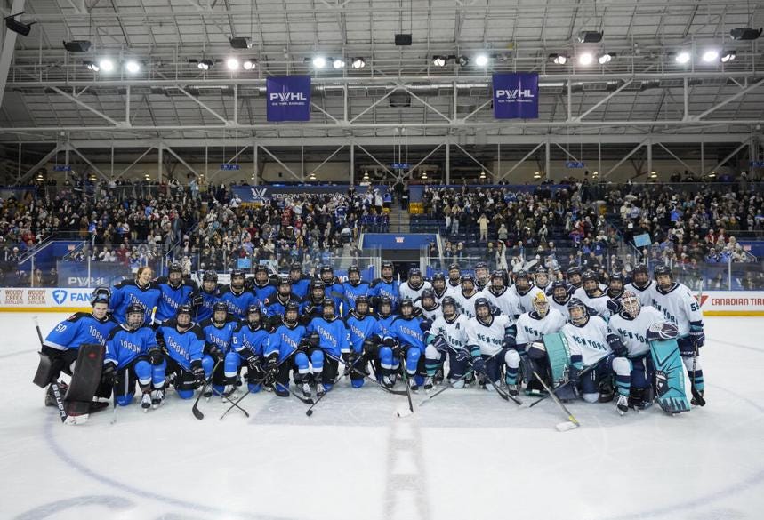 PWHL Toronto New York PWHL Toronto New York