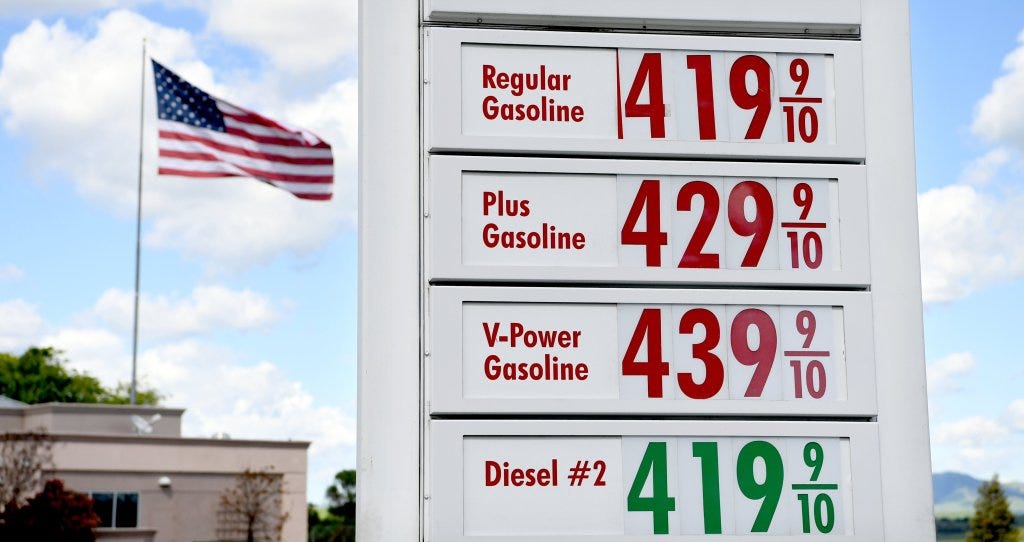 Bay Area gas prices: Get ready $4 a gallon