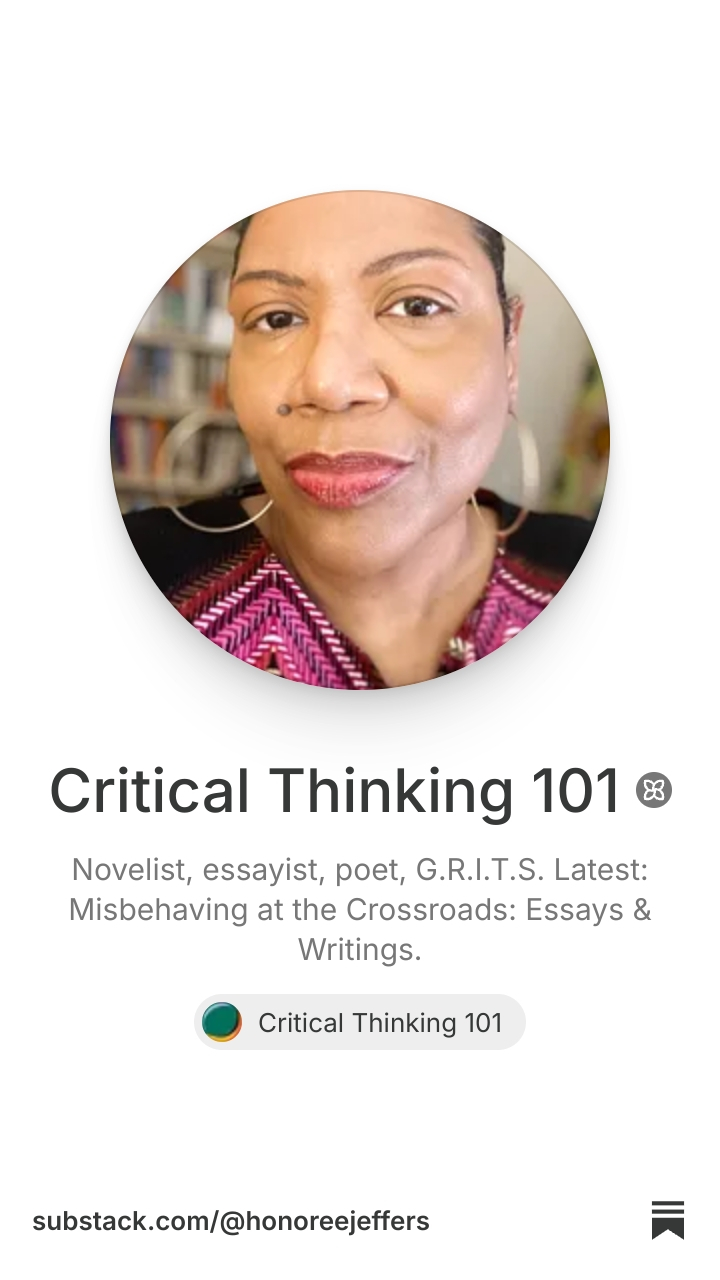 Critical Thinking 101 | Substack