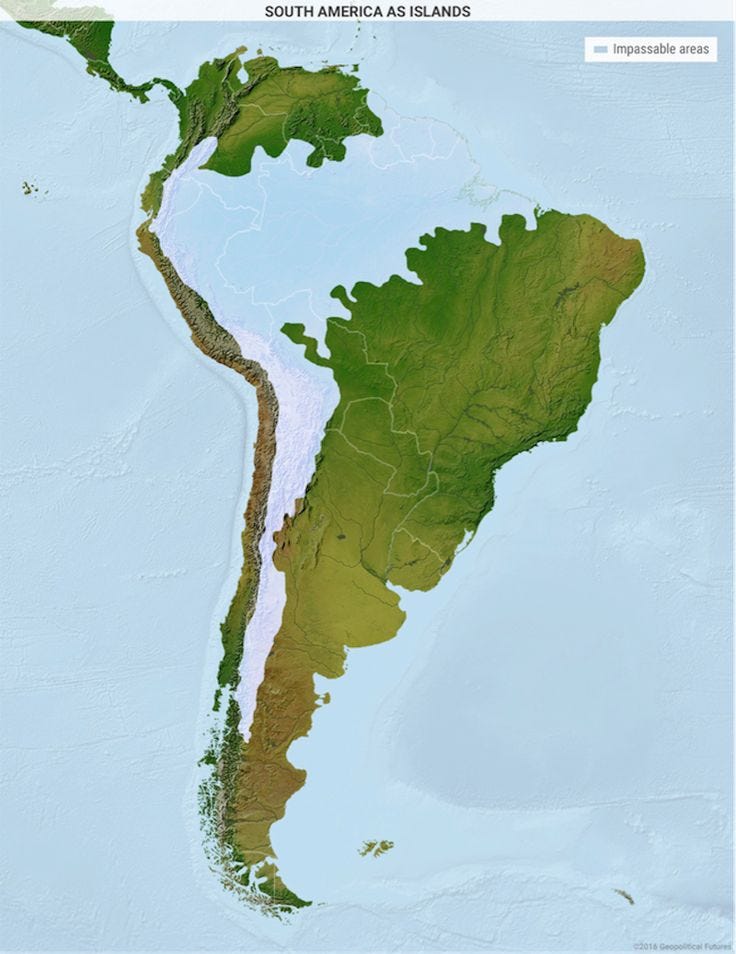 3 maps explain why South America is politically isolated