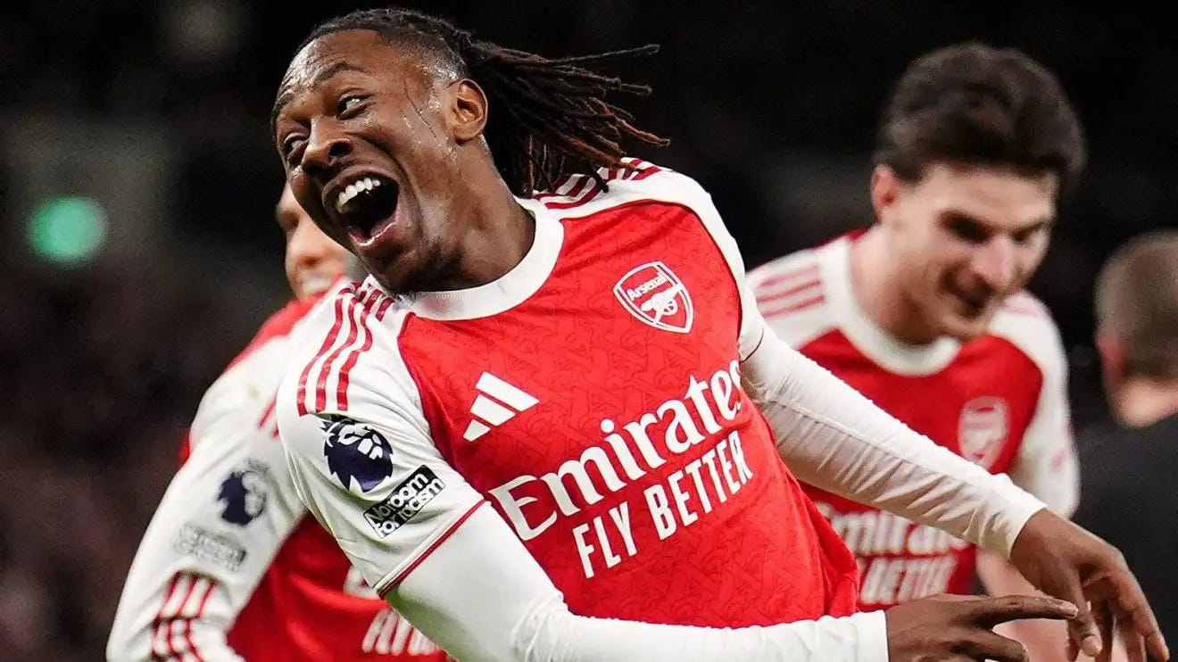 Arsenal hero Eze continues tormenting Spurs after transfer hijack as  Gyokeres arrives in NLD