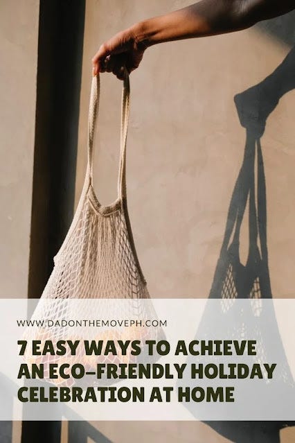 Tips to make your holiday celebration at home eco-friendly