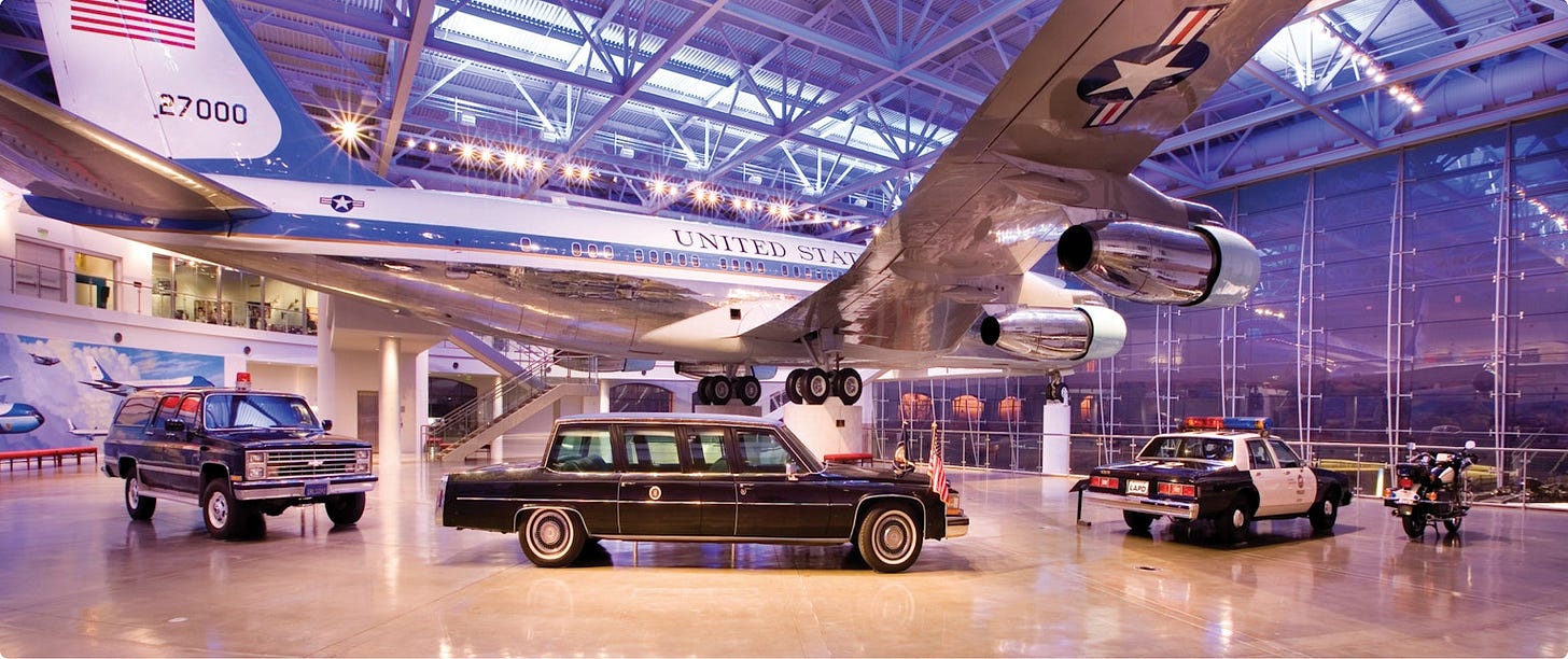 Air Force One Pavilion | The Ronald Reagan Presidential Foundation &  Institute
