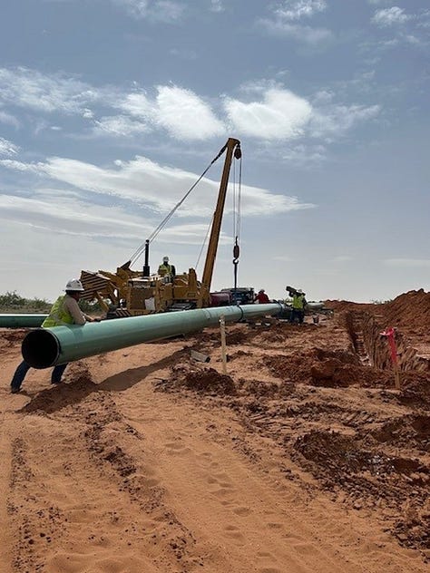 compressor station pipeline