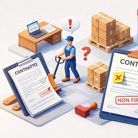 “Intanto iniziamo, poi firmiamo”: quando la leggerezza delle aziende costa caro