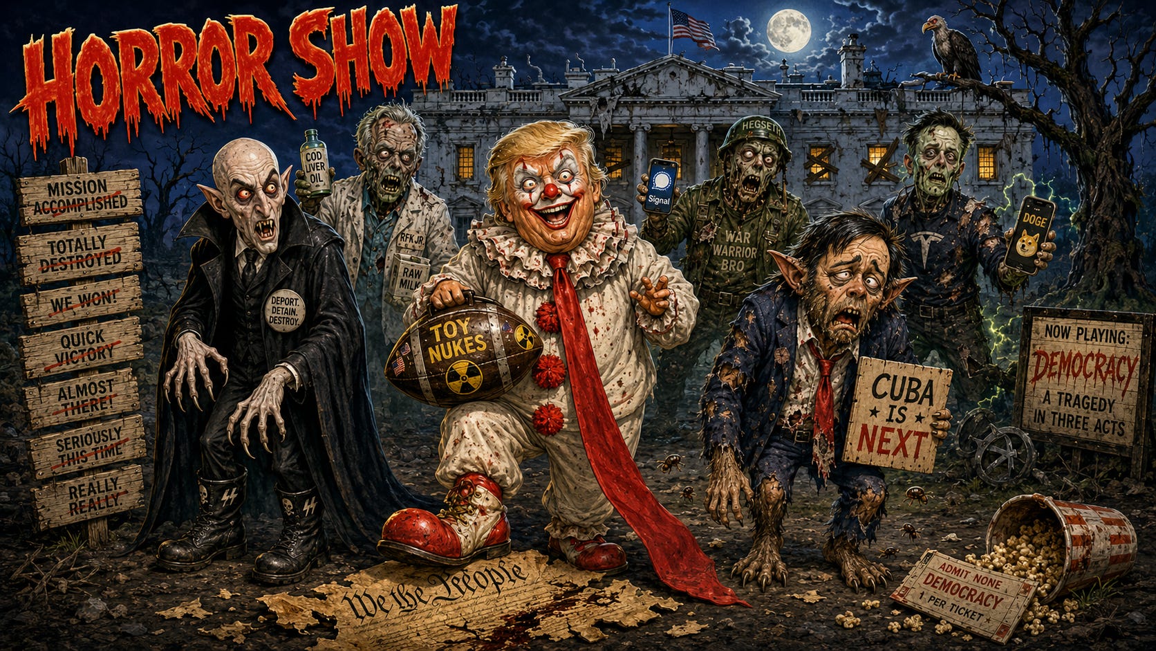 Living in a Bad Horror Movie