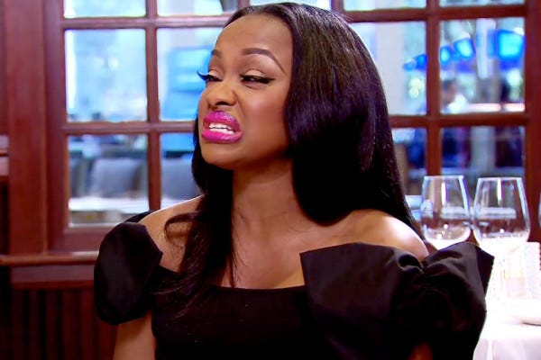 phaedra making face about kandi on real housewives of atlanta 2015 phaedra making face about kandi on real housewives of atlanta 2015