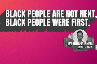 Hello Somebody! This Is America, Now What? | Nina Turner | Substack